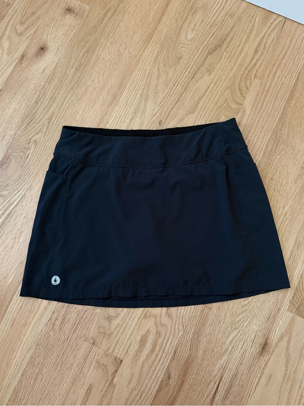 Smartwool Merino Wool Lined Skirt Skort Black Small
